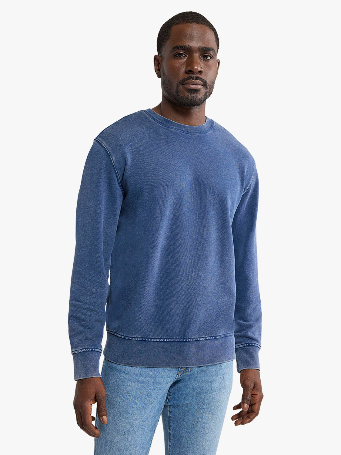Saltaire Crewneck | Navy