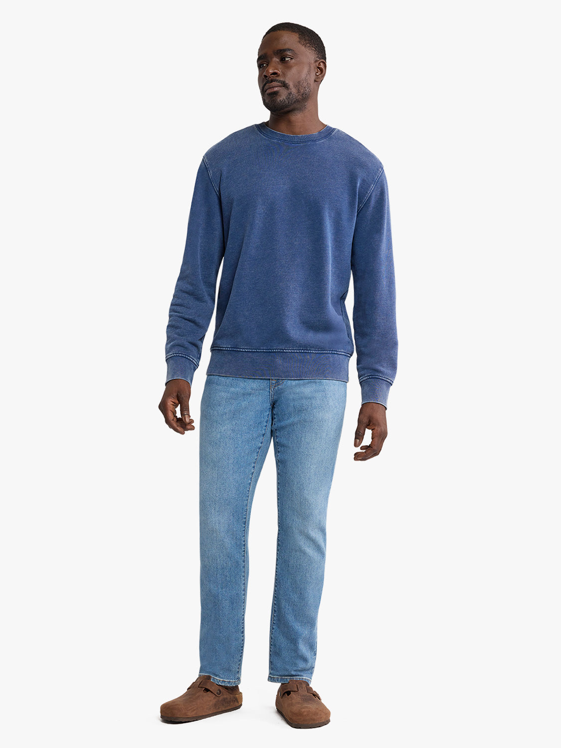 Saltaire Crewneck | Navy