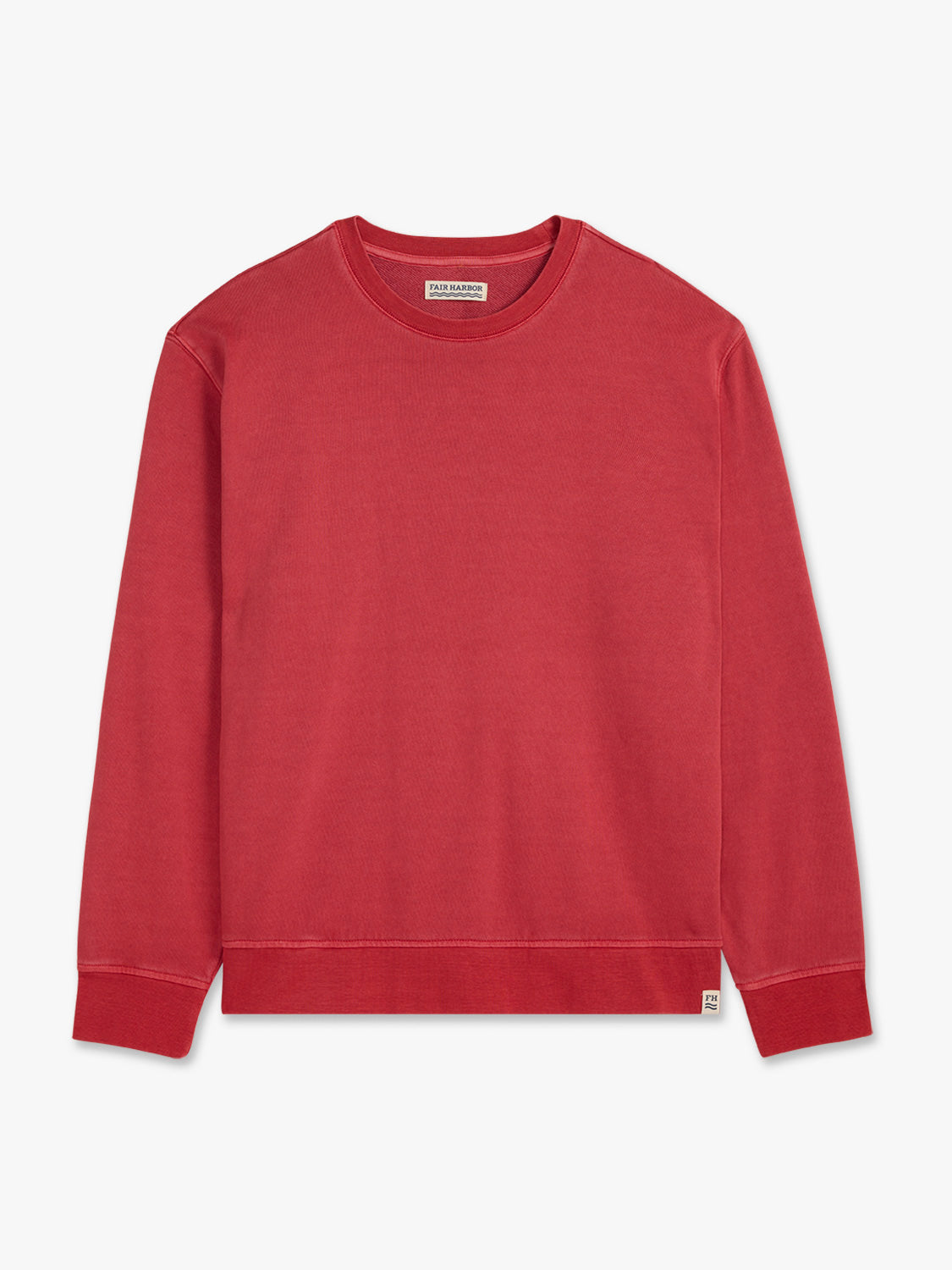 Saltaire Crewneck | Nautical Red