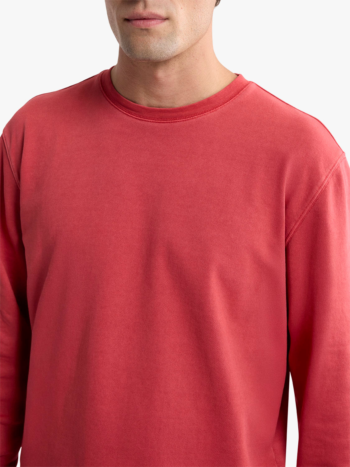 Saltaire Crewneck | Nautical Red