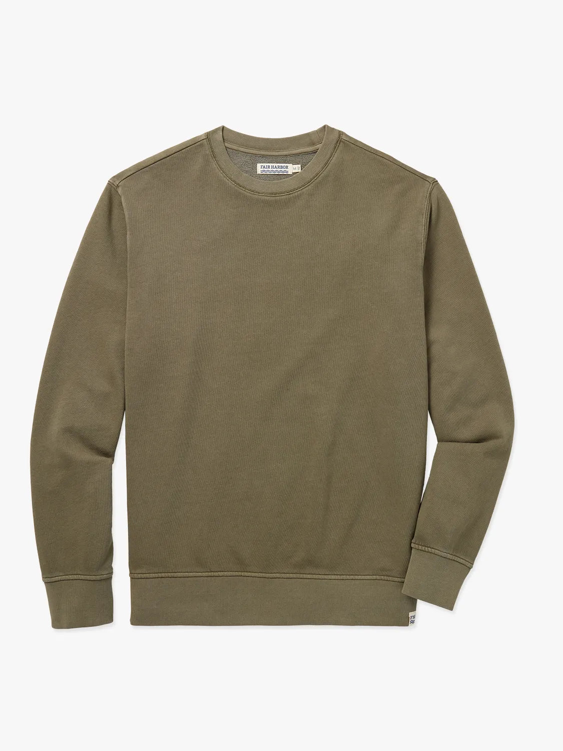 Saltaire Crewneck | Olive
