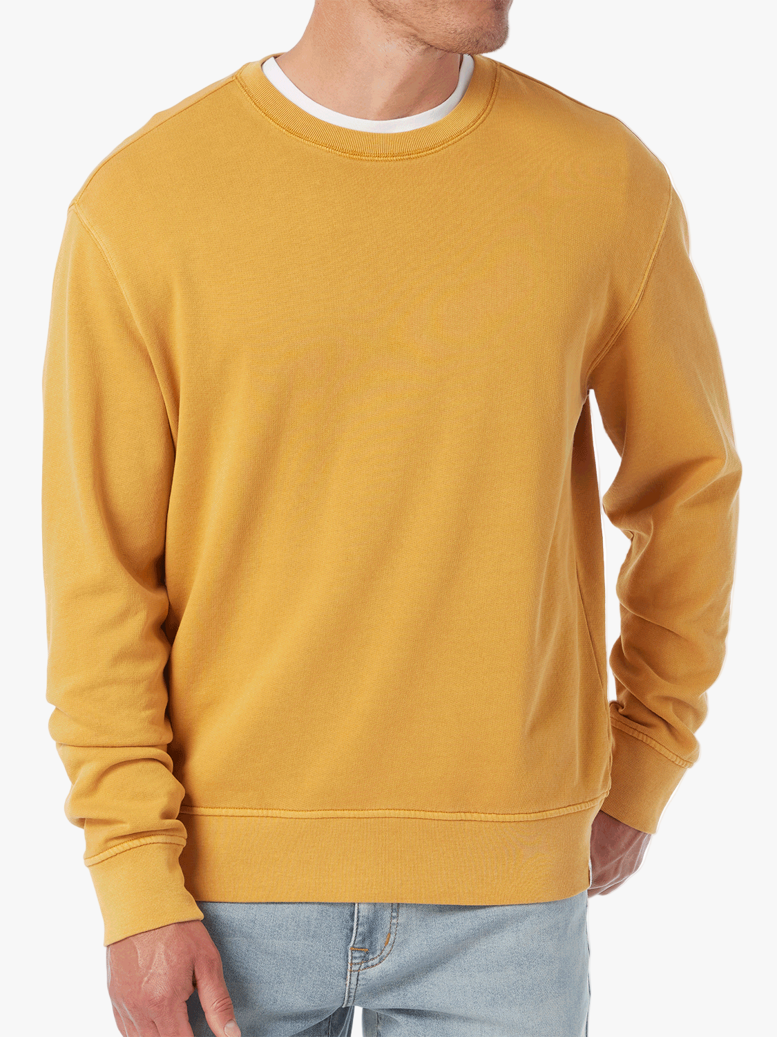 Saltaire Crewneck | Gold