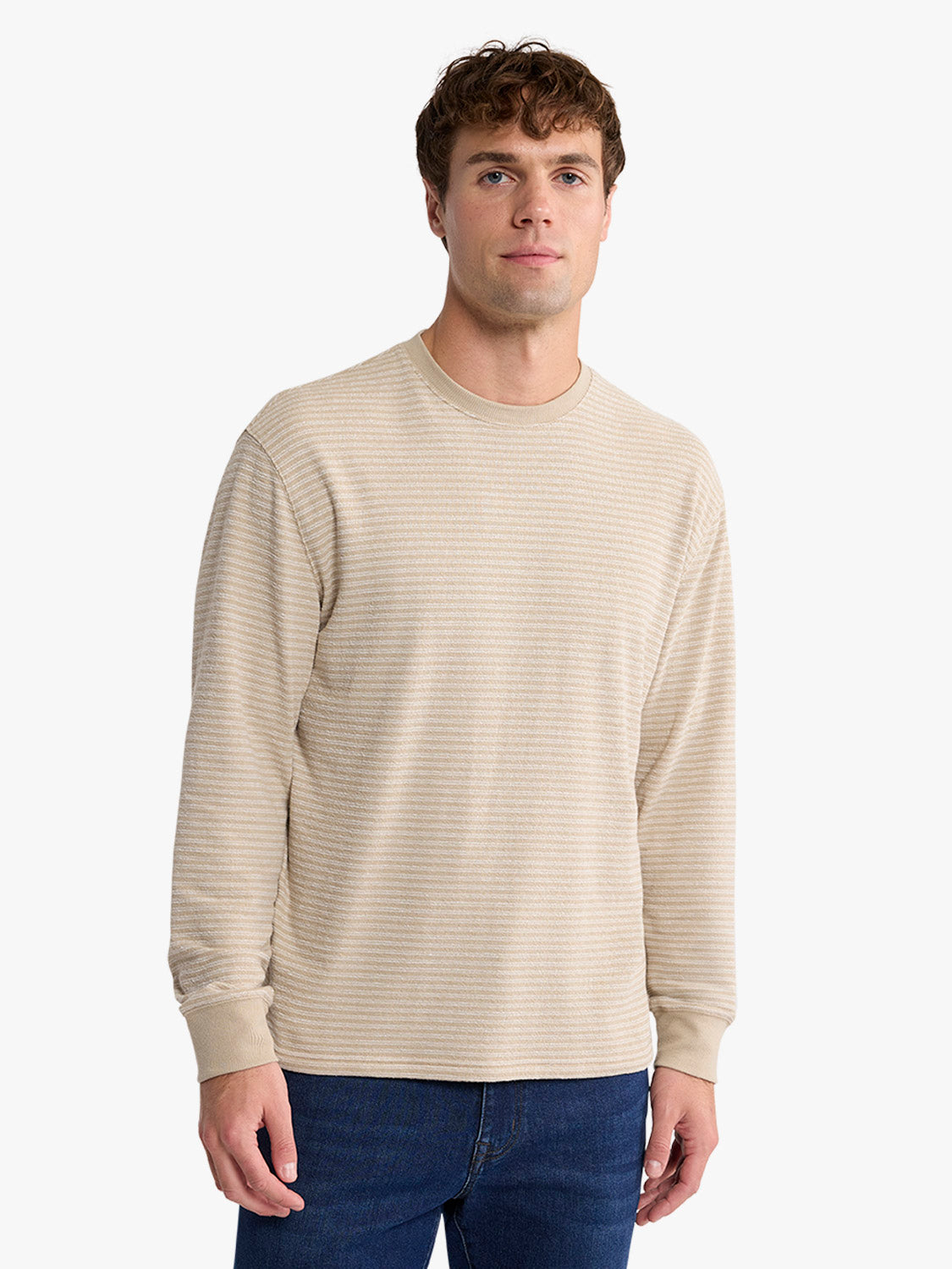 Sundown Terry Crewneck | Natural