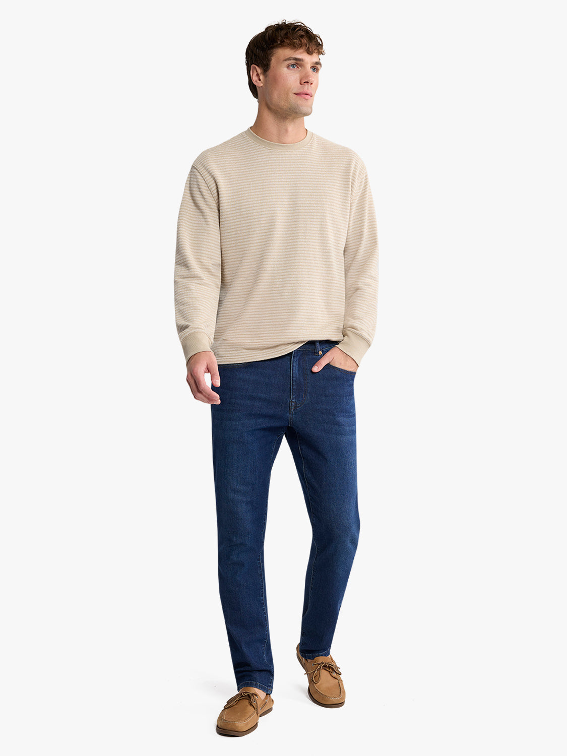 Sundown Terry Crewneck | Natural