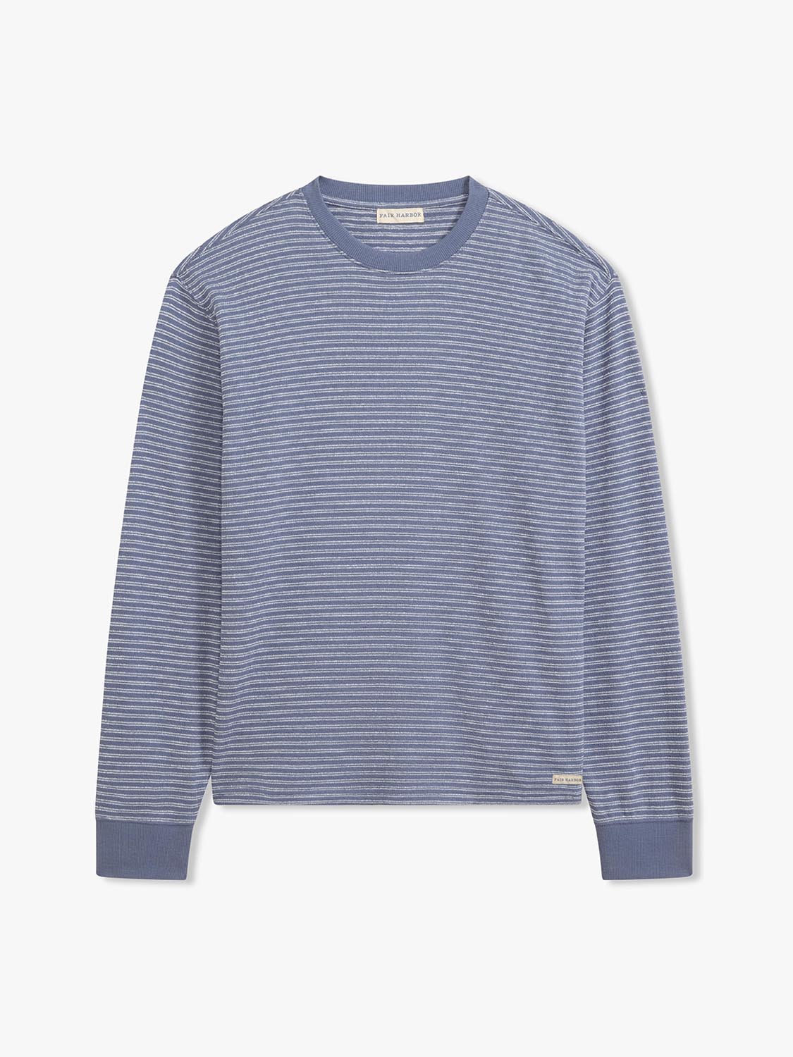 Sundown Terry Crewneck | Maritime Stripe