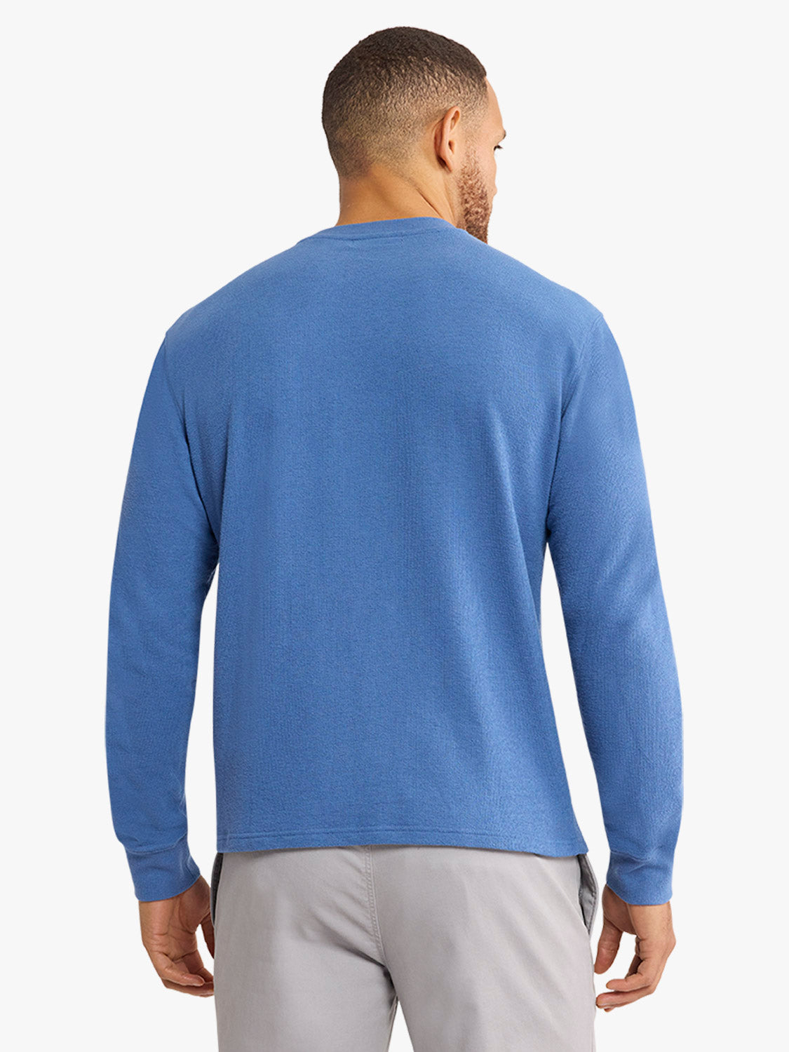 Sundown Terry Crewneck | Sea Blue