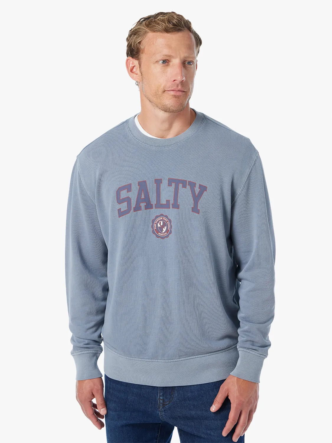 Saltaire Graphic Crewneck | Maritime Salty