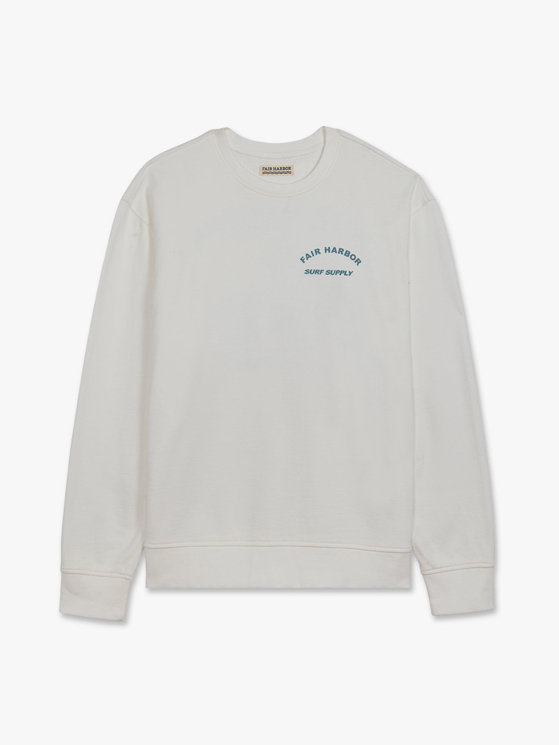 Saltaire Graphic Crewneck | Ivory FH Hotel