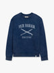 Saltaire Graphic Crewneck | Navy FH Surfboard