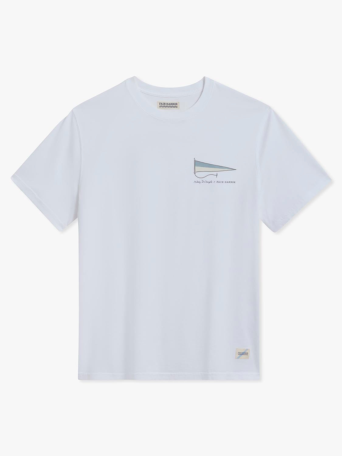 Saltaire Graphic Tee | Nautical Flags