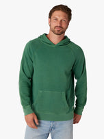 Thumbnail 2 of The Vintage-Wash Saltaire Hoodie | Coastal Green