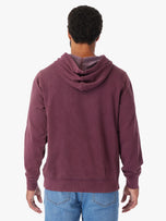 Thumbnail 3 of The Vintage-Wash Saltaire Hoodie | Burgundy