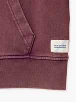 Thumbnail 4 of The Vintage-Wash Saltaire Hoodie | Burgundy