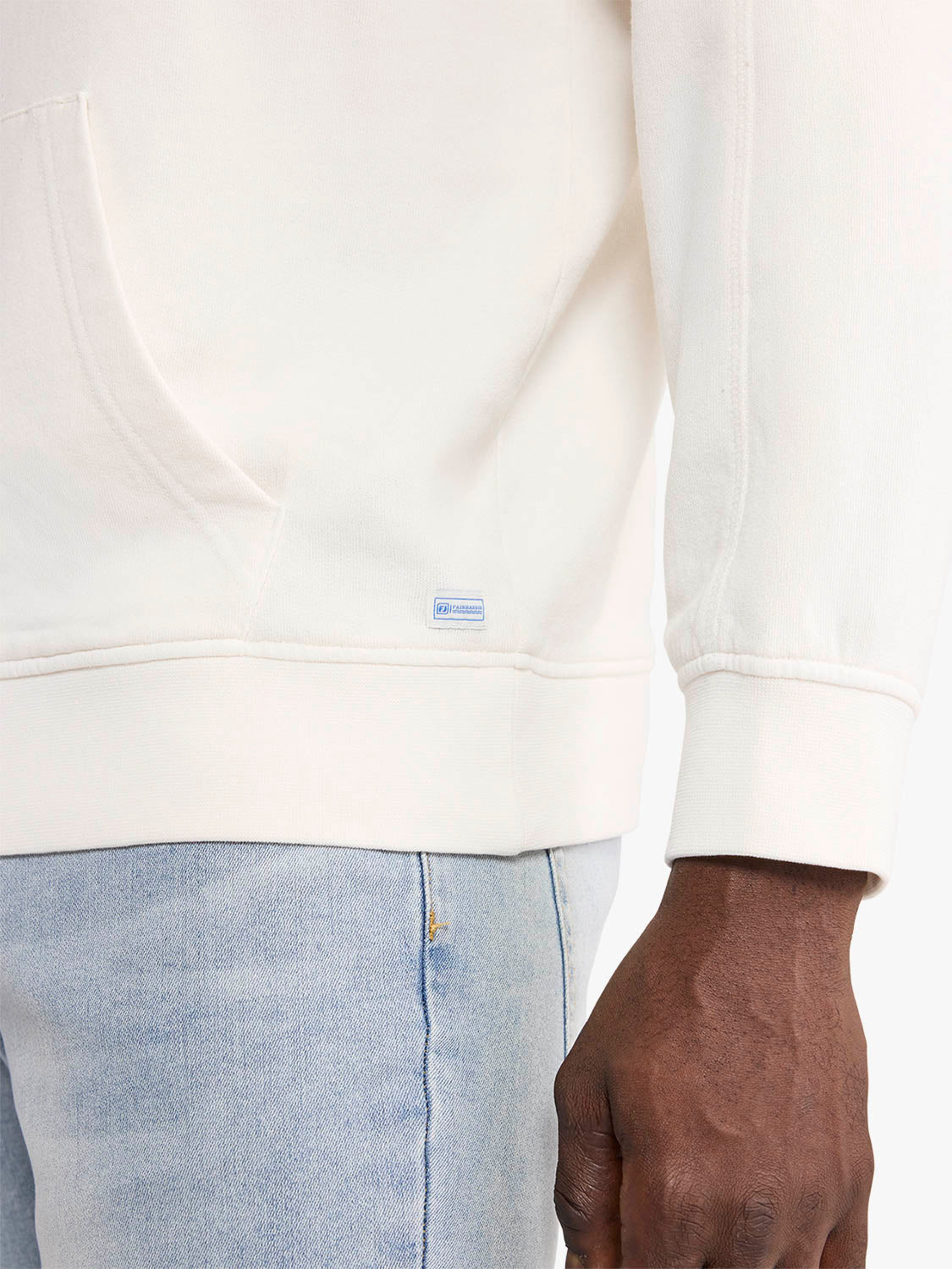 Saltaire Hoodie | Ivory - FJ EXCLUSIVE