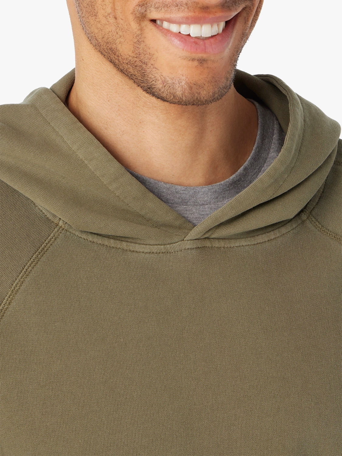 Saltaire Hoodie | Olive