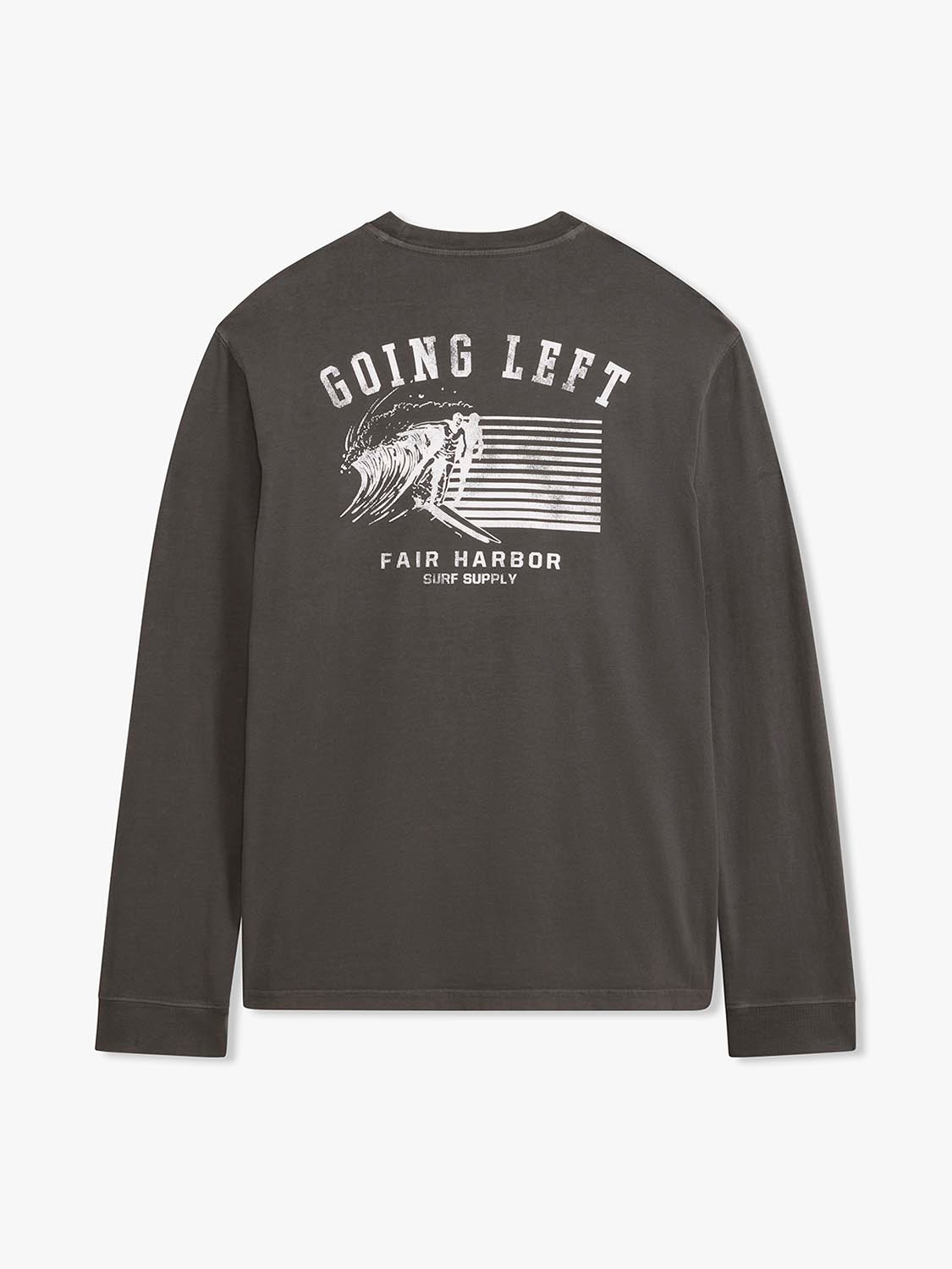 Saltaire Long Sleeve Graphic Tee | Going Left
