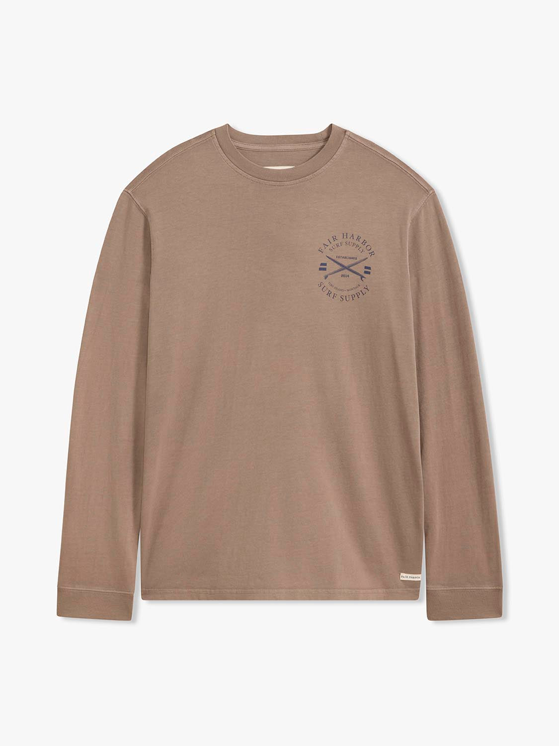 Saltaire Long Sleeve Graphic Tee | Archival Crest