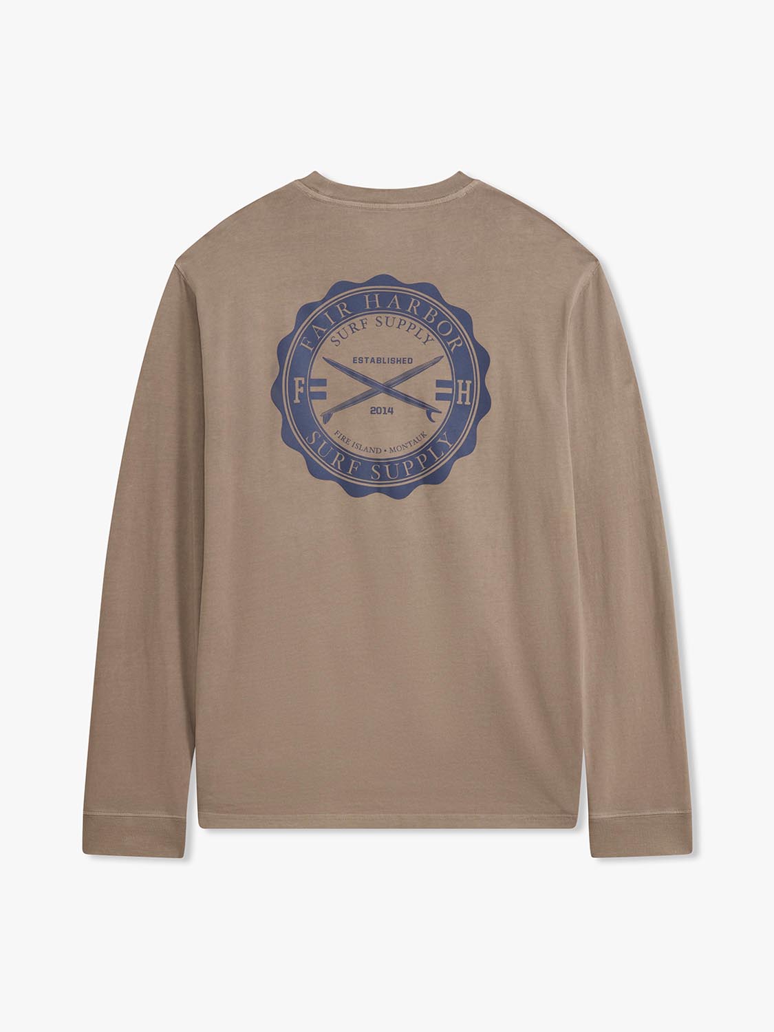 Saltaire Long Sleeve Graphic Tee | Archival Crest