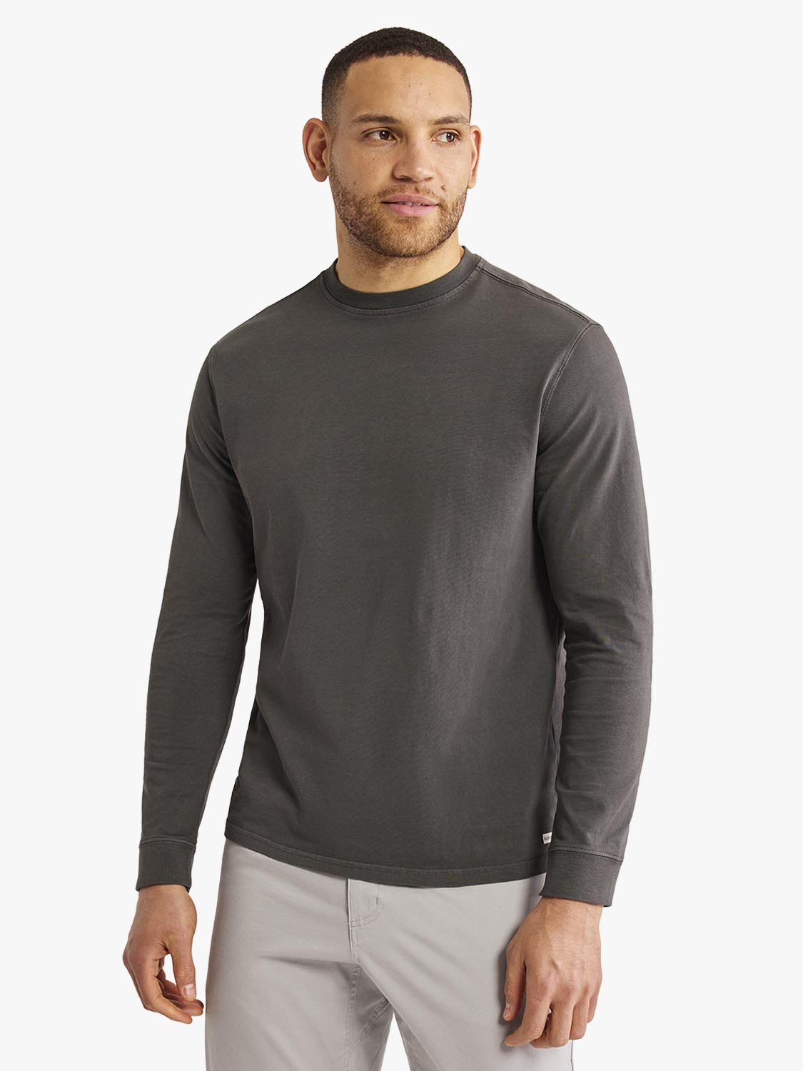 Saltaire Long Sleeve Tee | Black