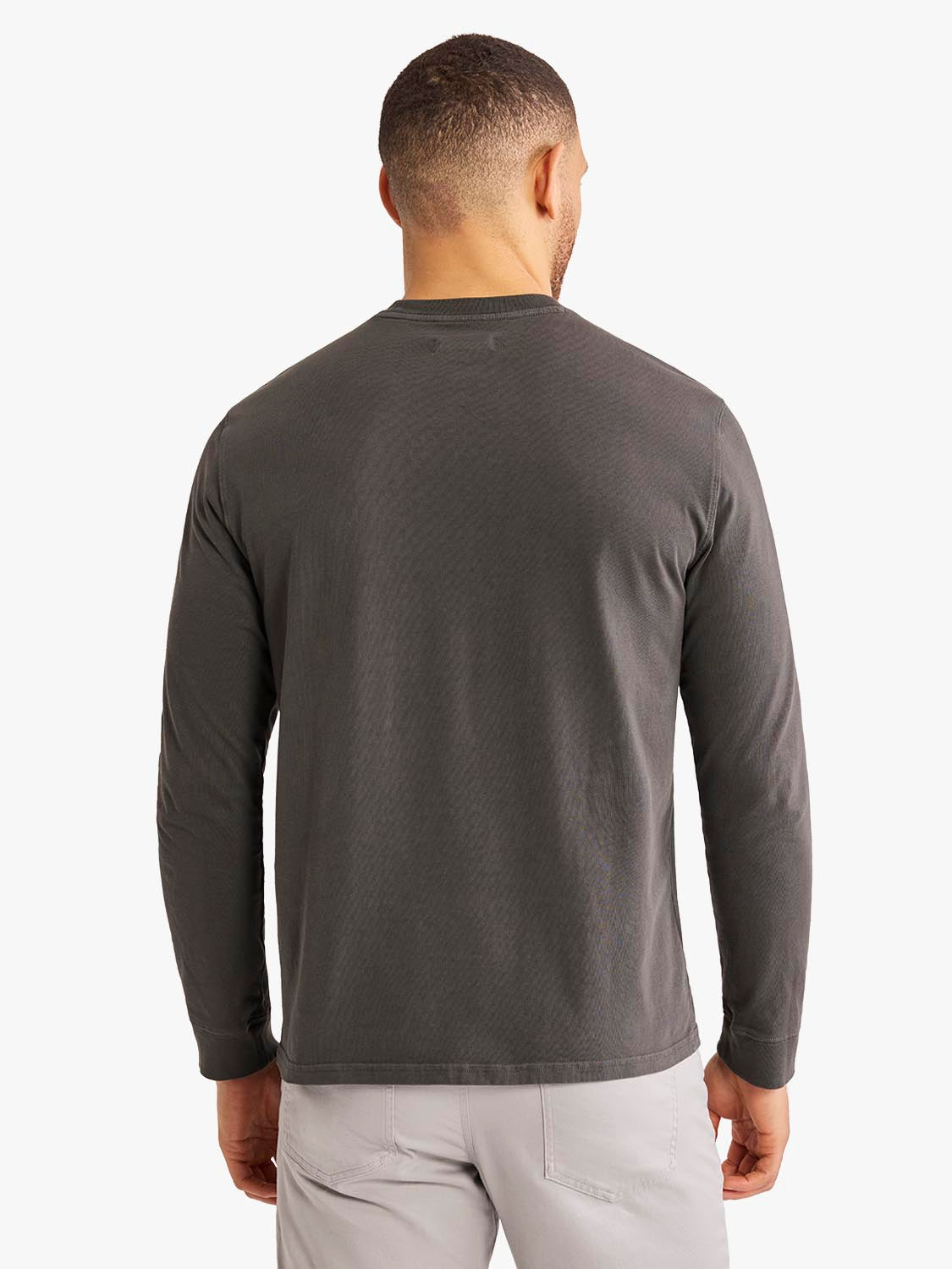 Saltaire Long Sleeve Tee | Black