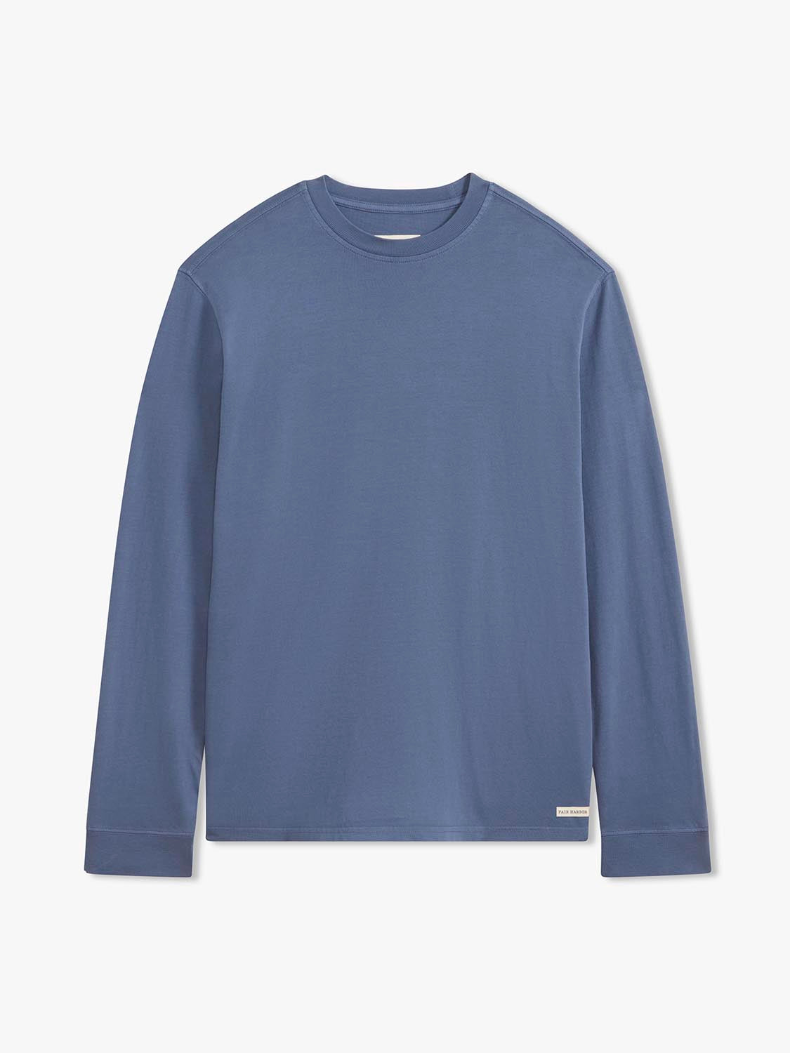 Saltaire Long Sleeve Tee | Navy