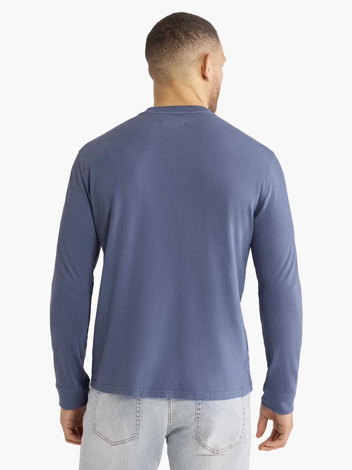 Saltaire Long Sleeve Tee | Navy