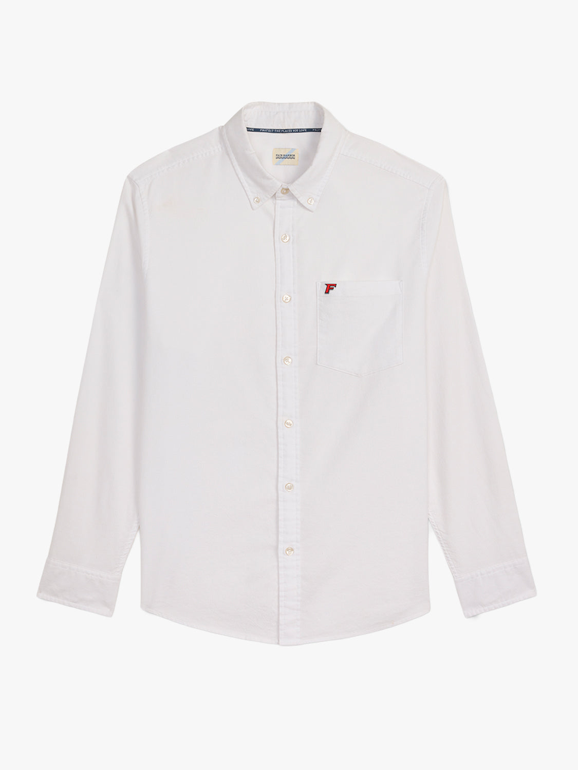 Fairfield University Salty Oxford | White