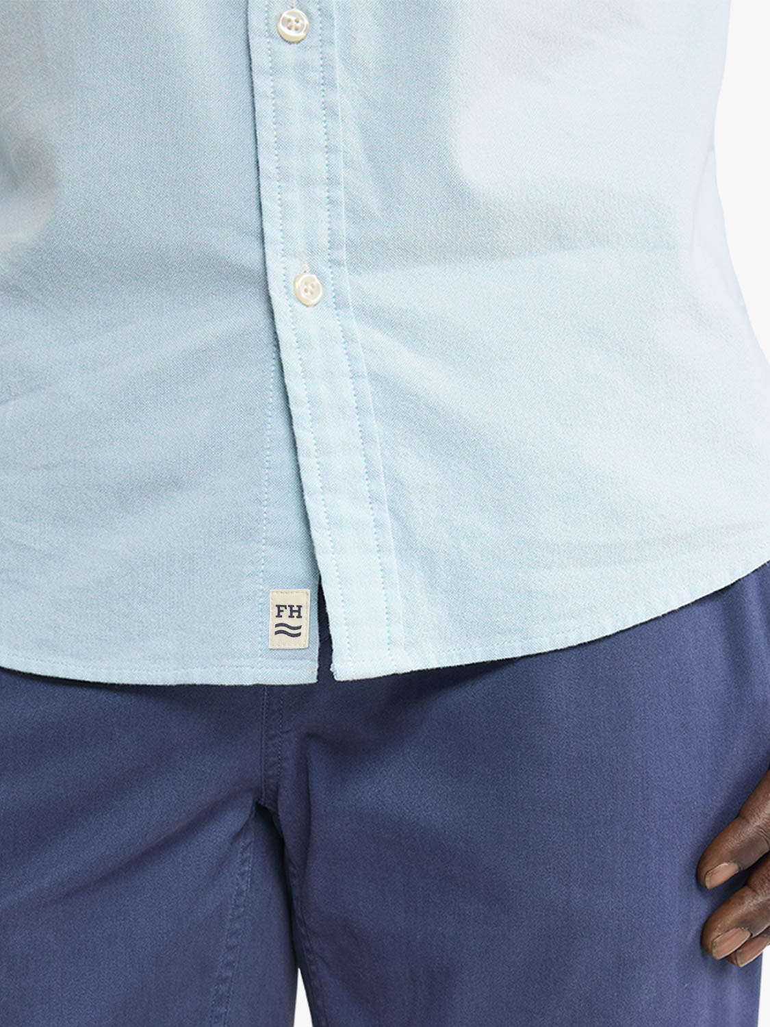 Salty Oxford Shirt | Bay Blue