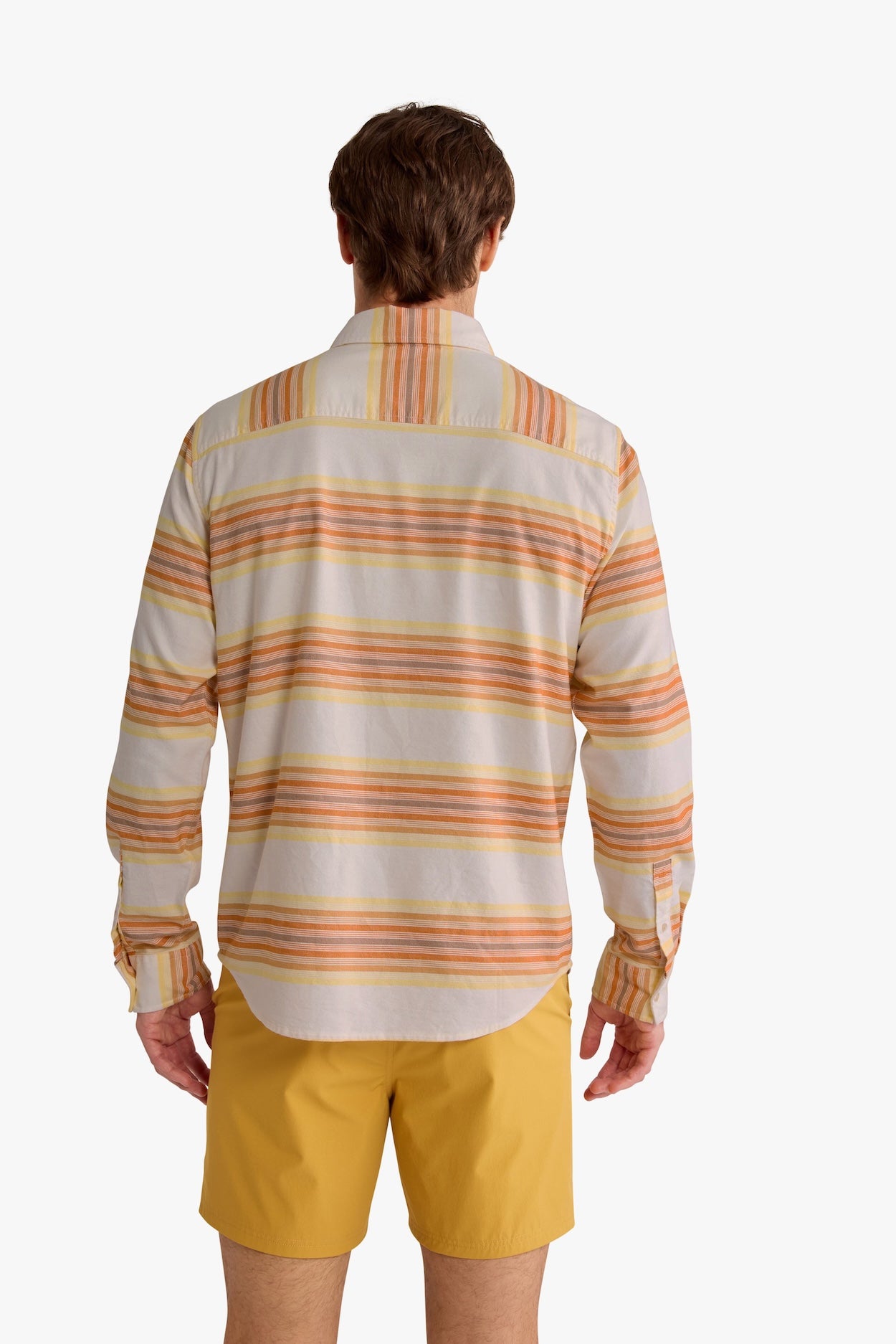 Salty Oxford Shirt | Sunset Stripe