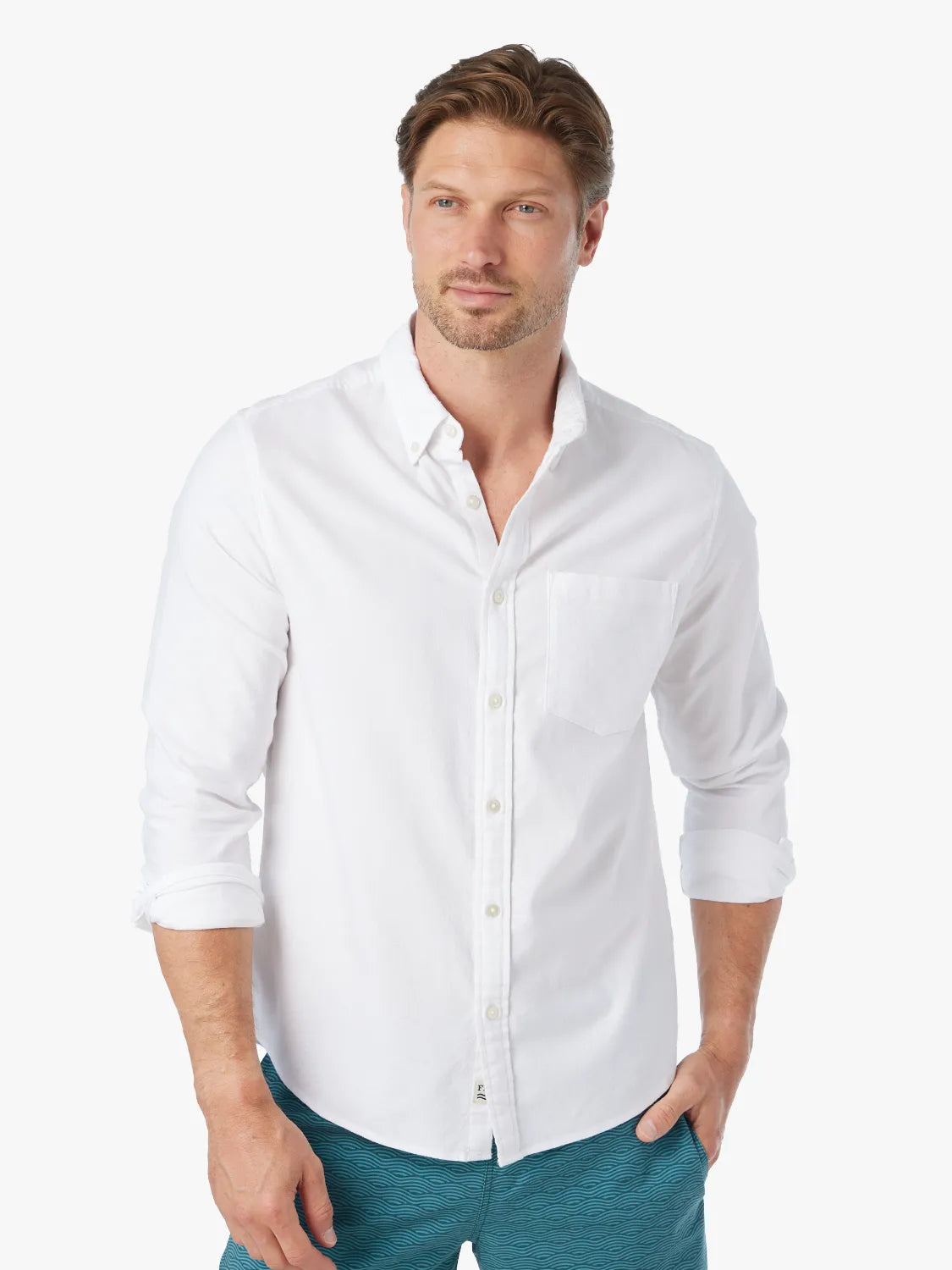 Salty Oxford Shirt | White