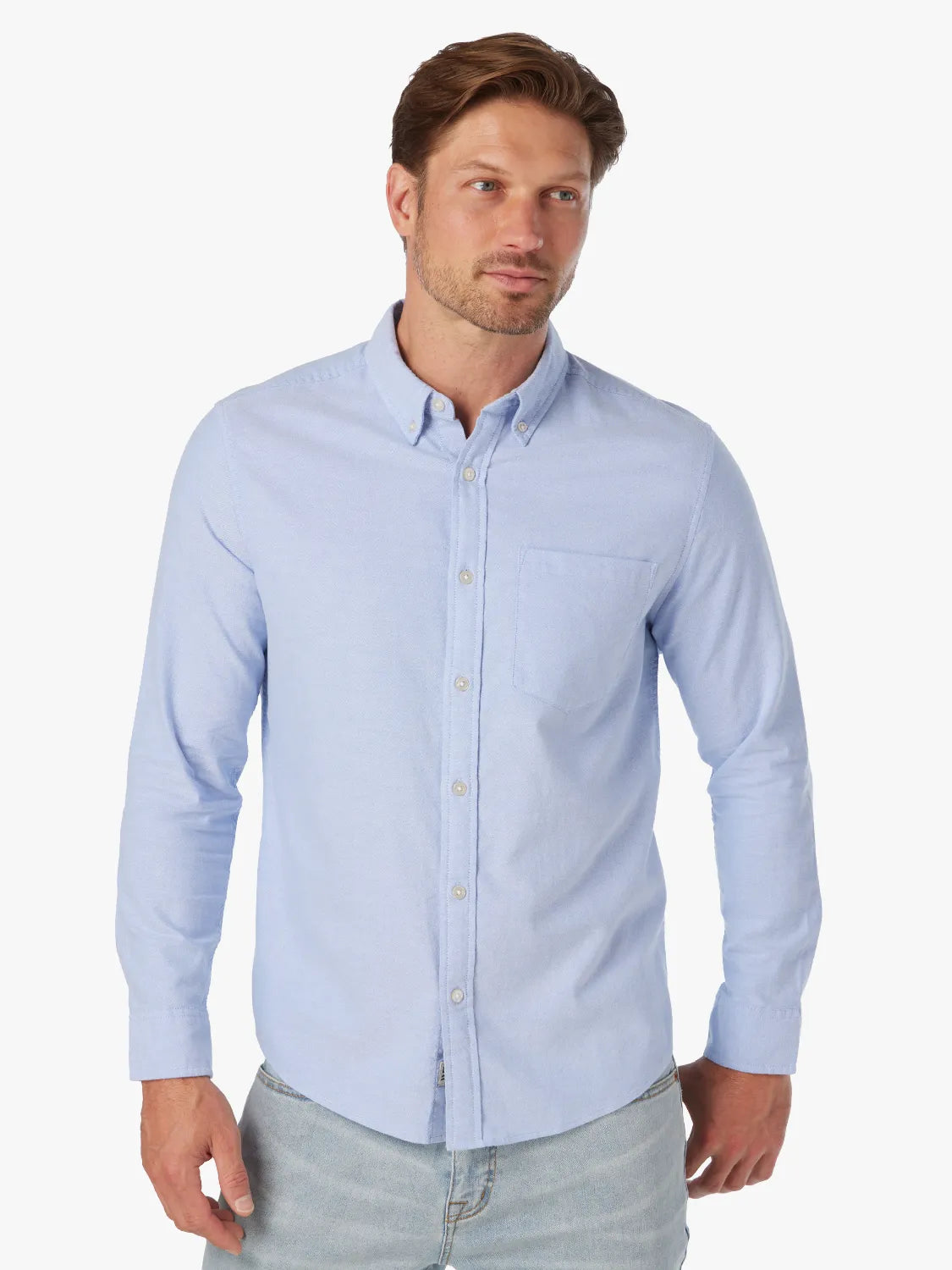 Salty Oxford Shirt | Light Blue