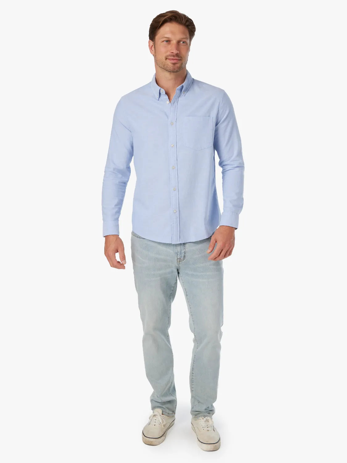 Salty Oxford Shirt | Light Blue