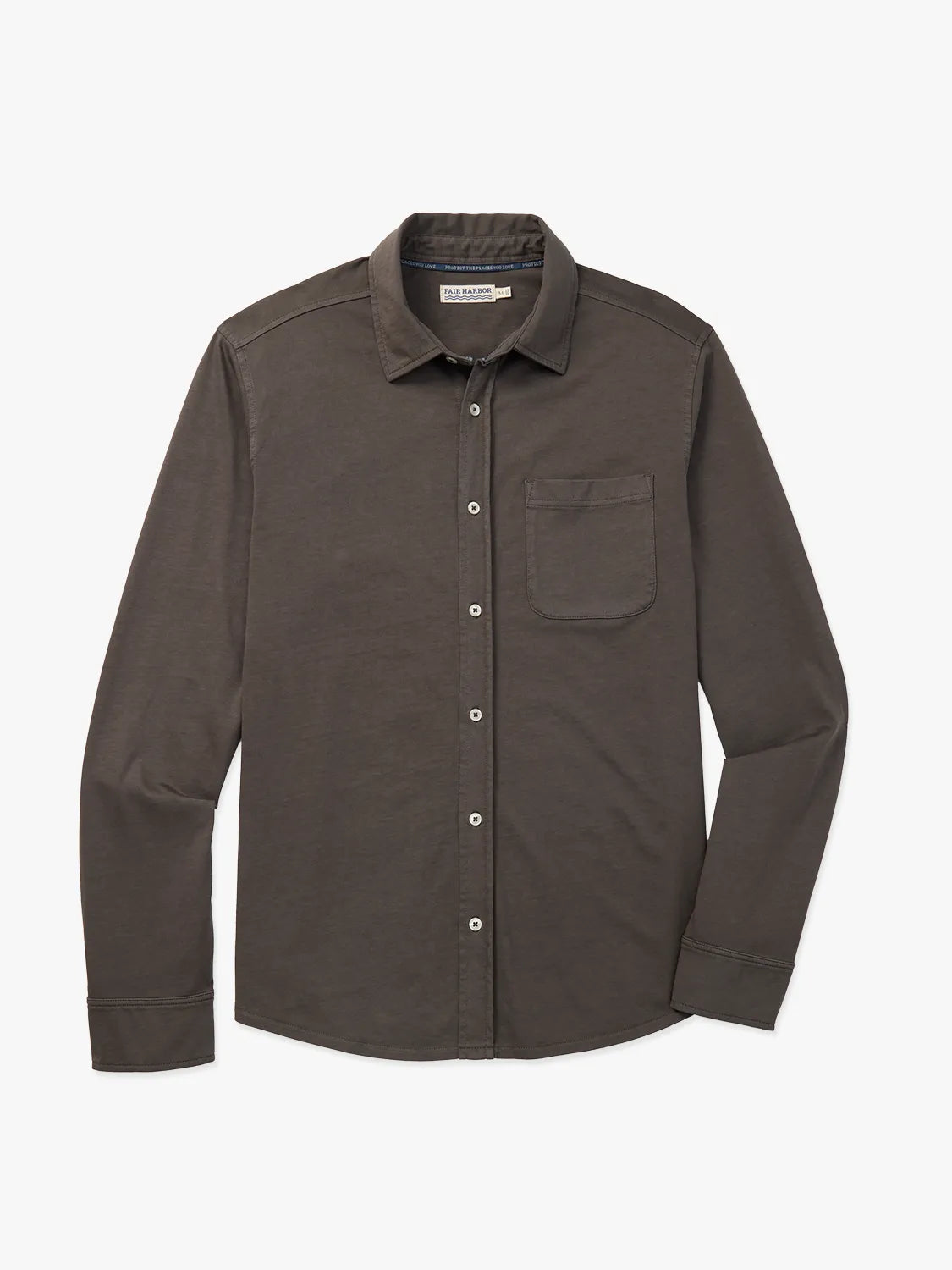 Saltaire Long-Sleeve Shirt | Black