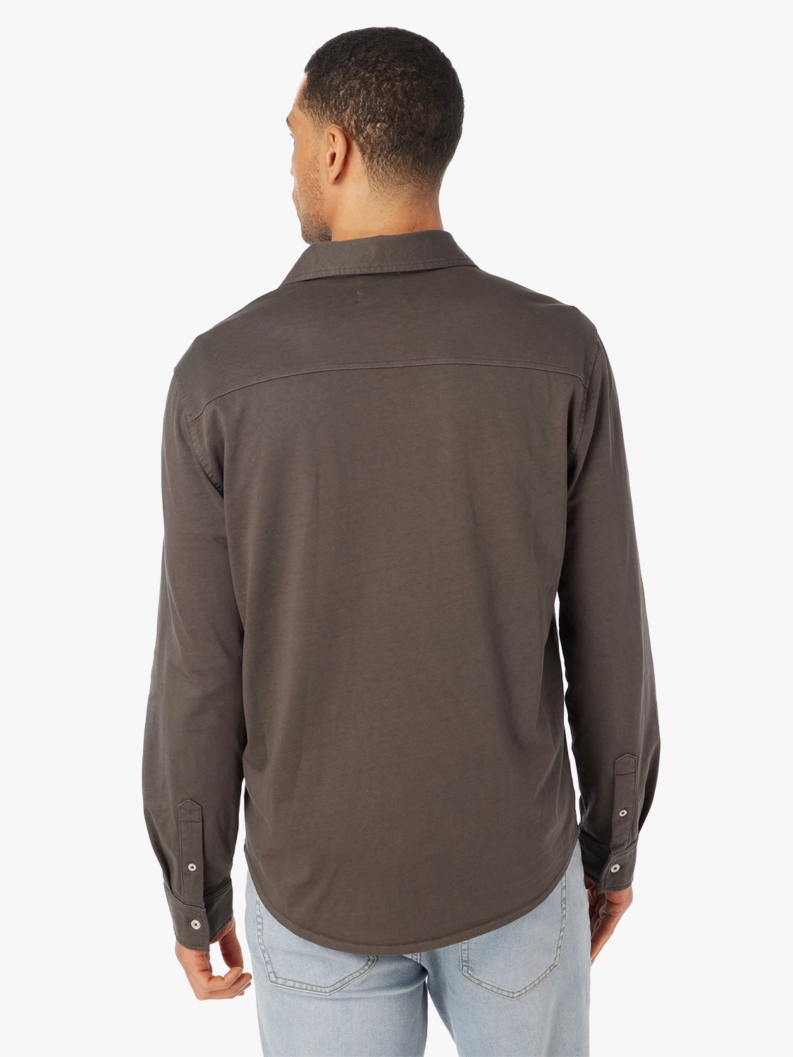 Saltaire Long-Sleeve Shirt | Black