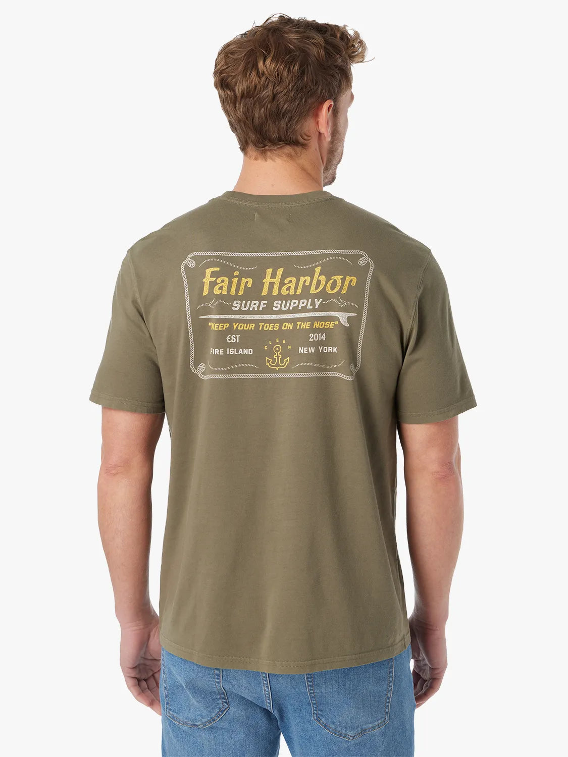 Saltaire Graphic Tee | Olive Surf Supply