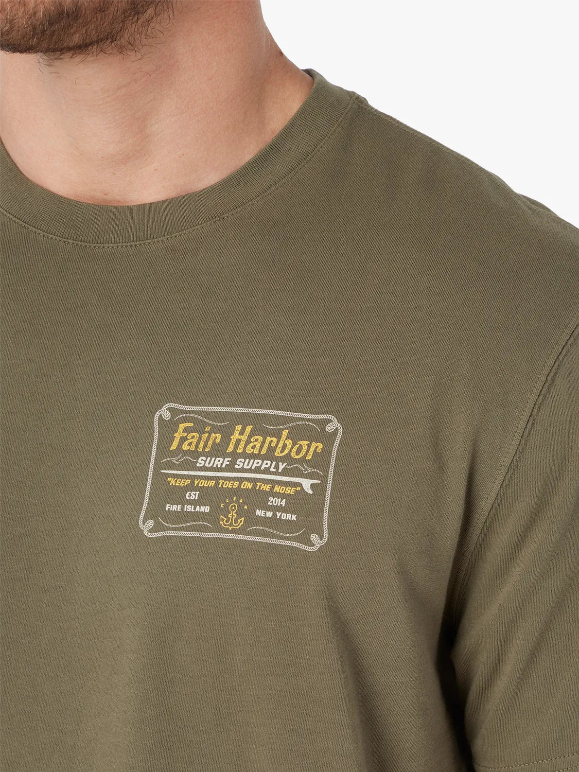 Saltaire Graphic Tee | Olive Surf Supply