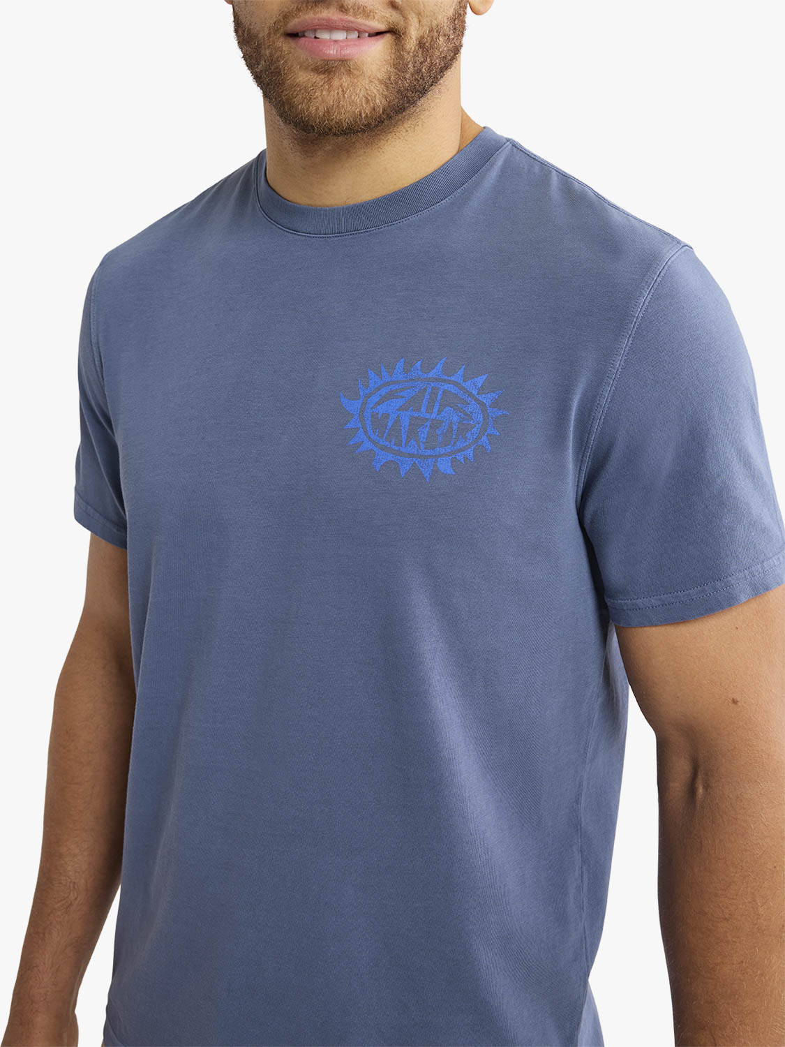 Saltaire Graphic Tee | Retro Tonal