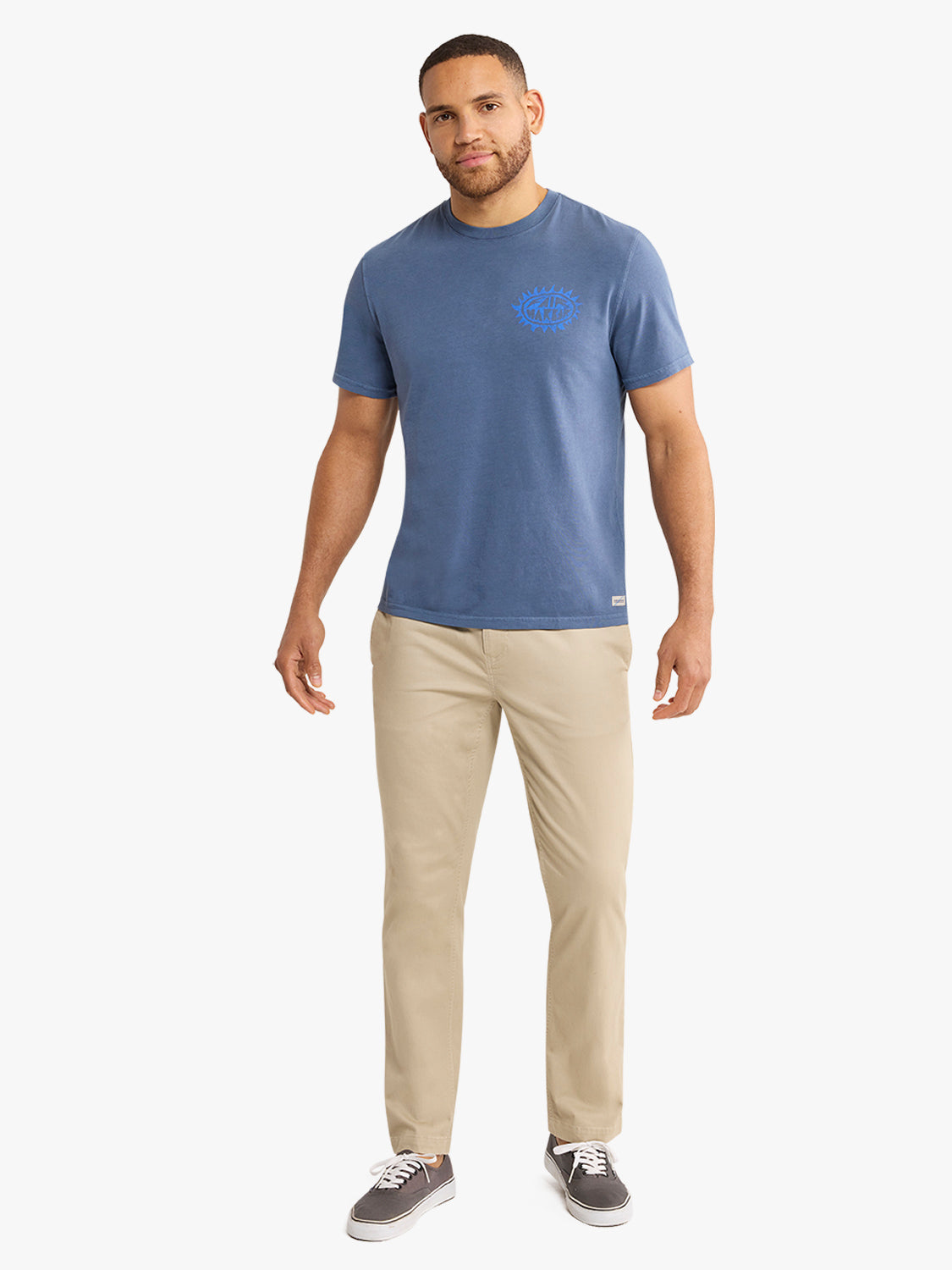 Saltaire Graphic Tee | Retro Tonal