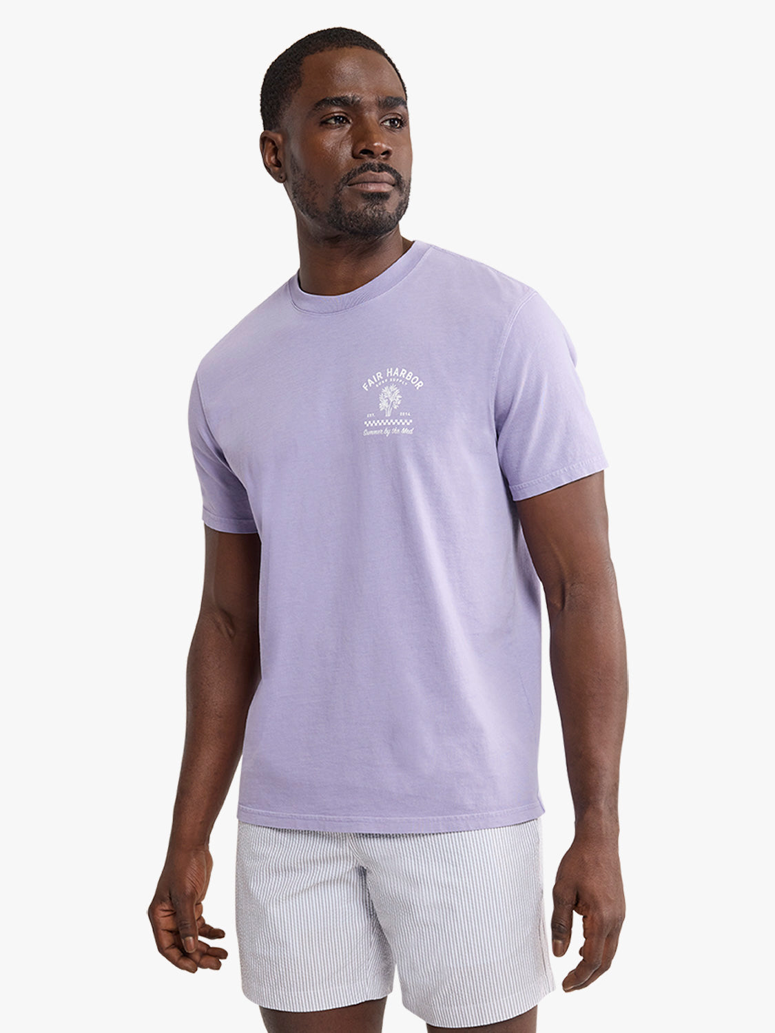 Saltaire Graphic Tee | Olive Tree