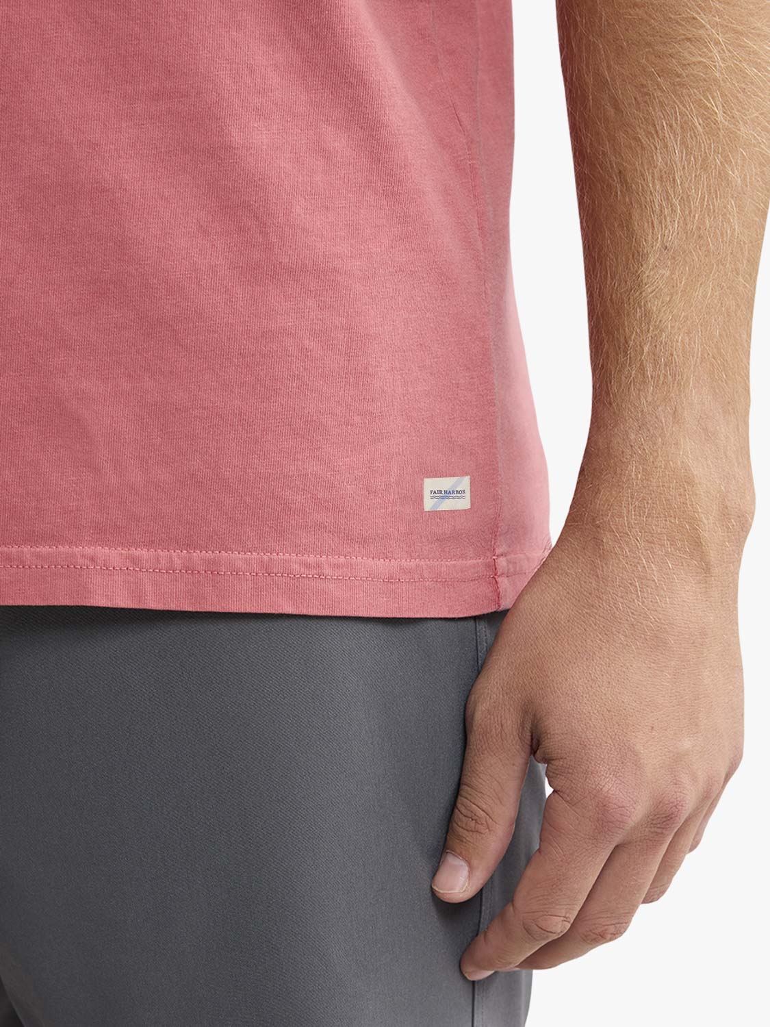 Saltaire Tee  | Washed Red