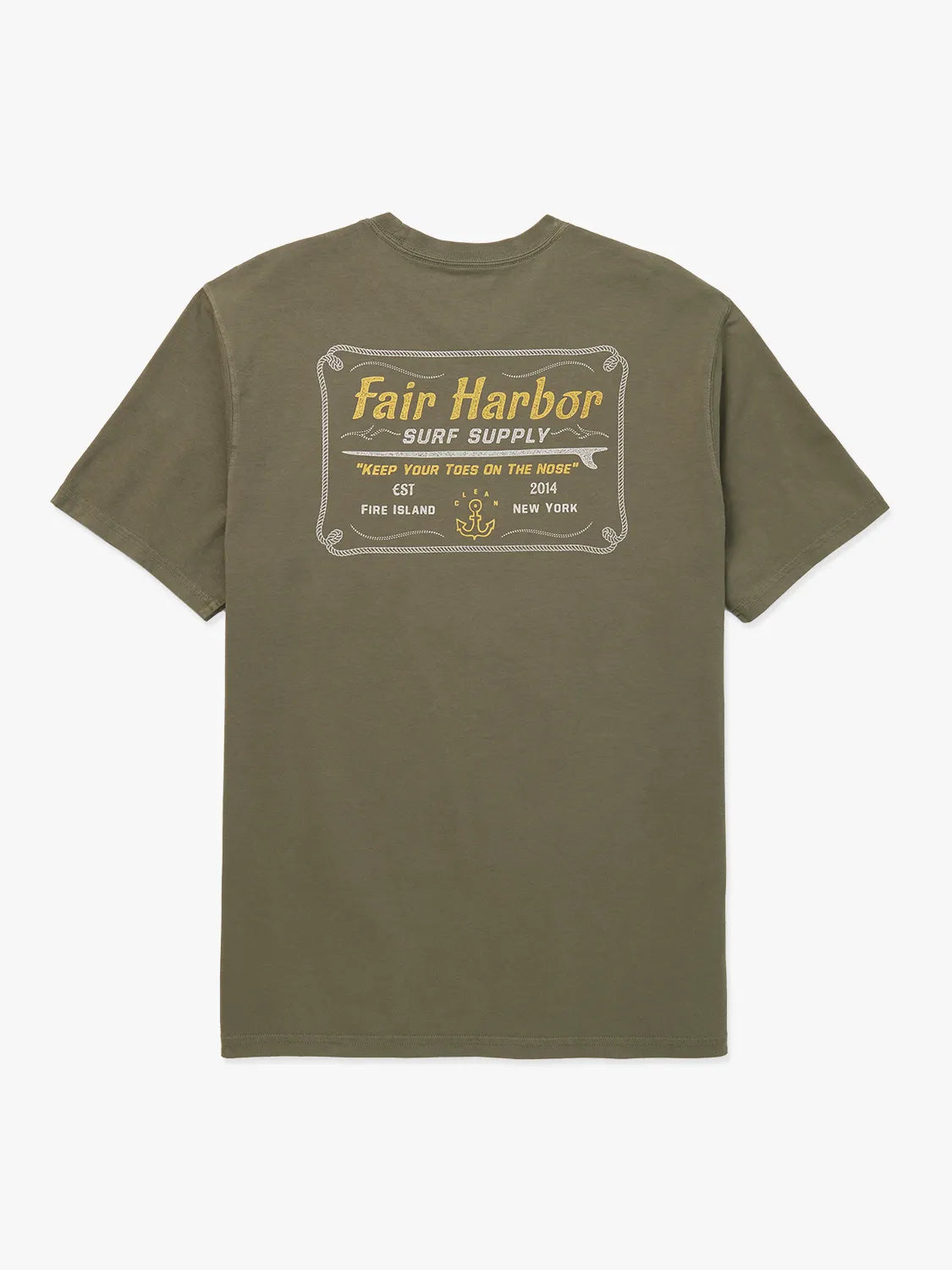 Saltaire Graphic Tee | Olive Surf Supply