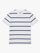 Saltaire Tee | Beach Navy Stripe