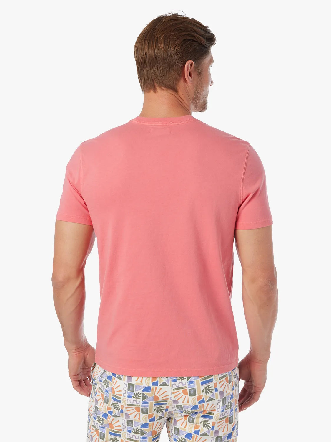 Saltaire Tee | Coral