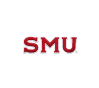 The red and white SMU logo centered on a plain white background.