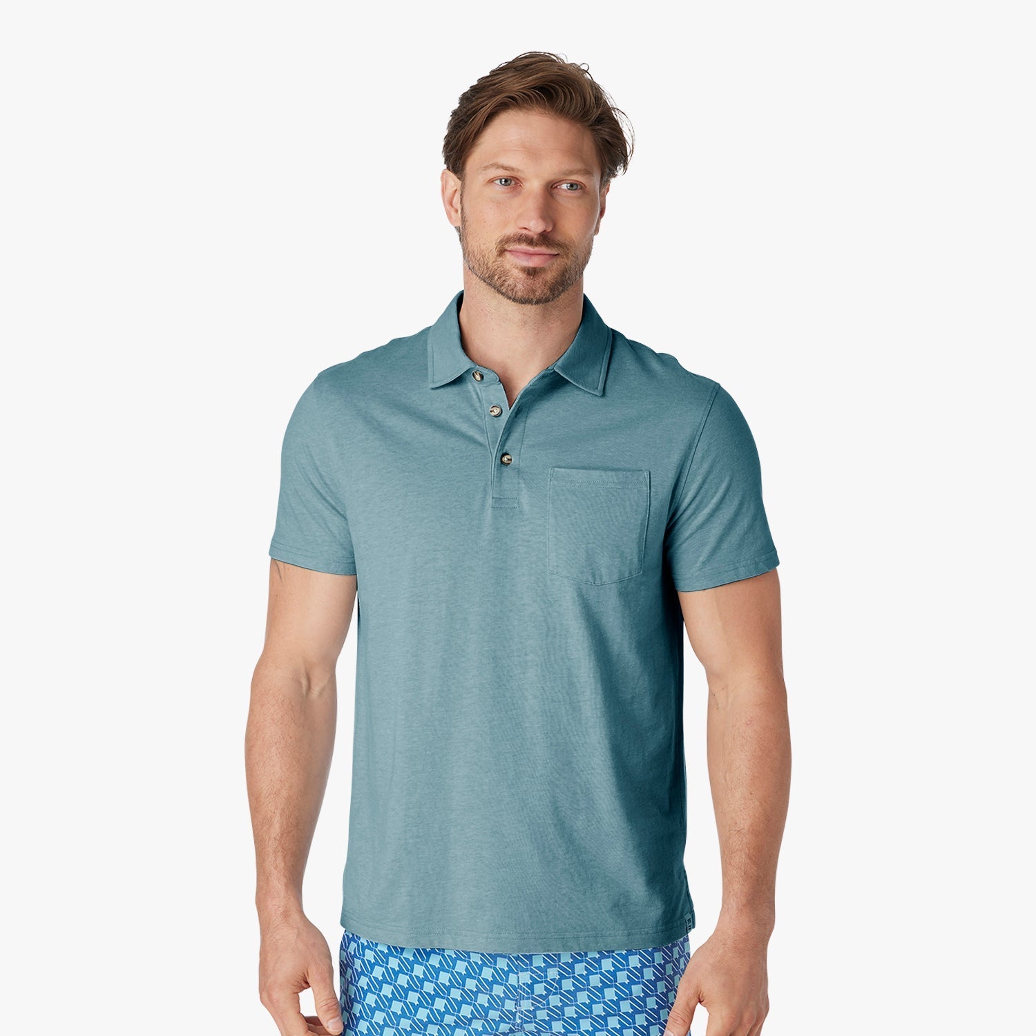 heather-green-atlantic-polo
