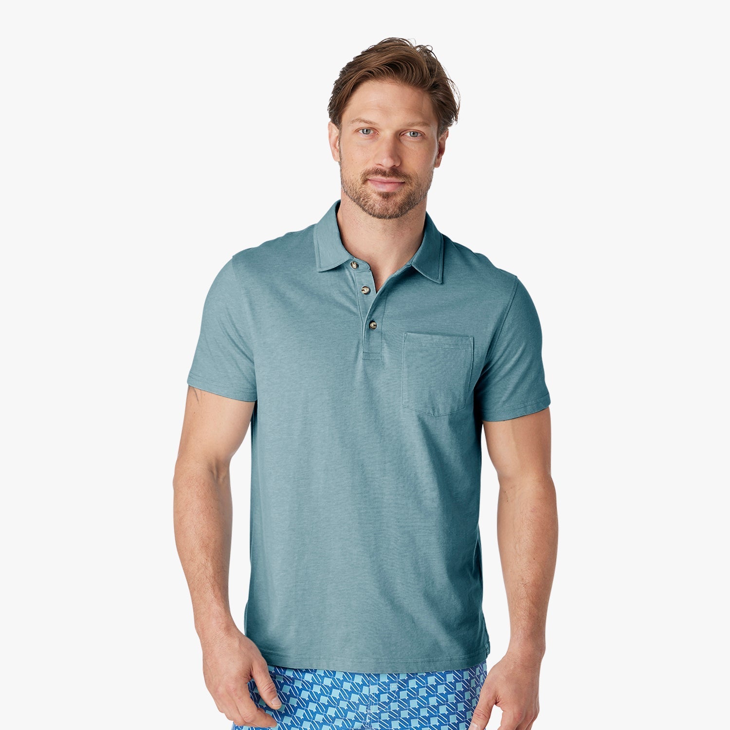 heather-green-atlantic-polo