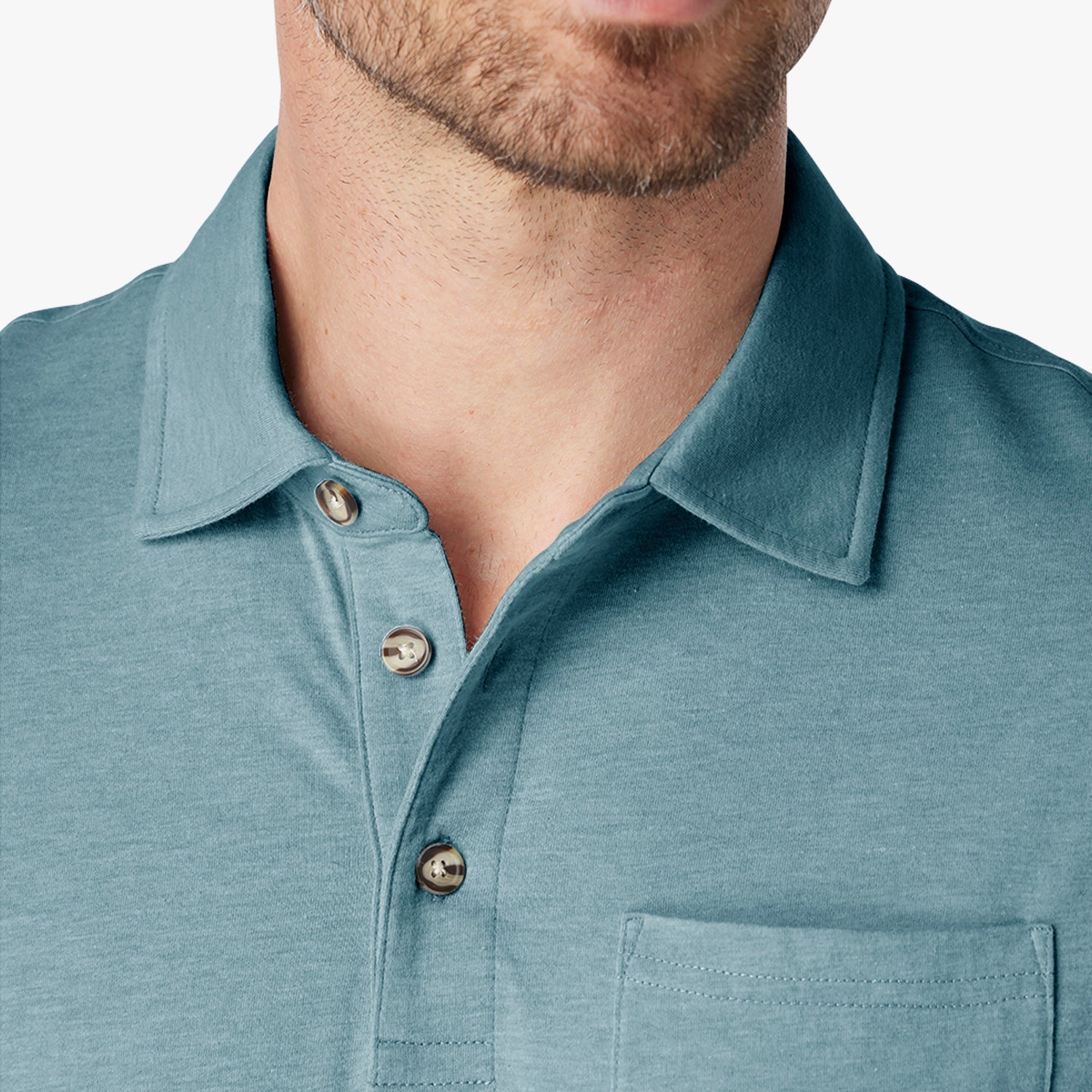 heather-green-atlantic-polo