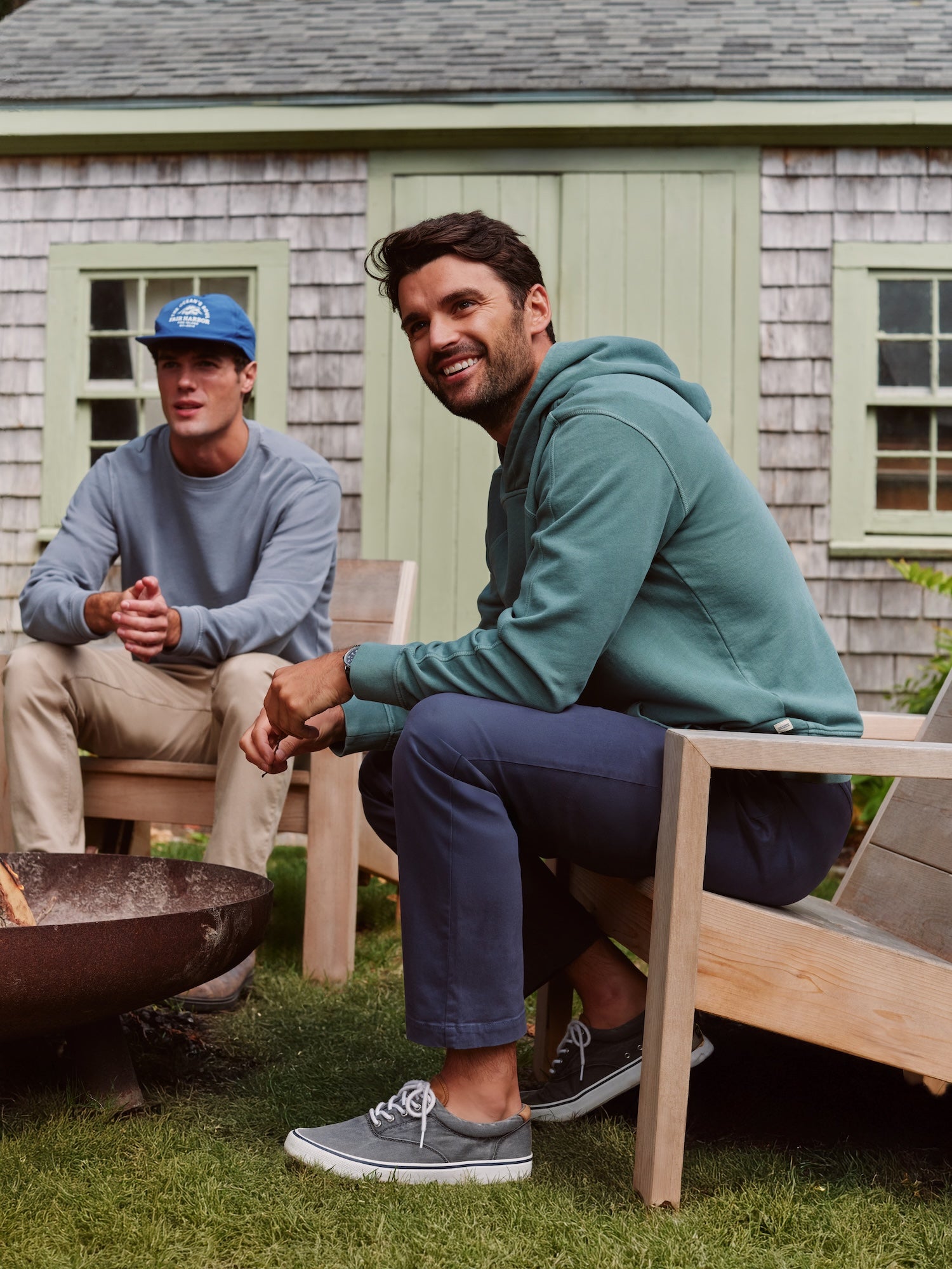 Saltaire Crewneck | Nautical Red