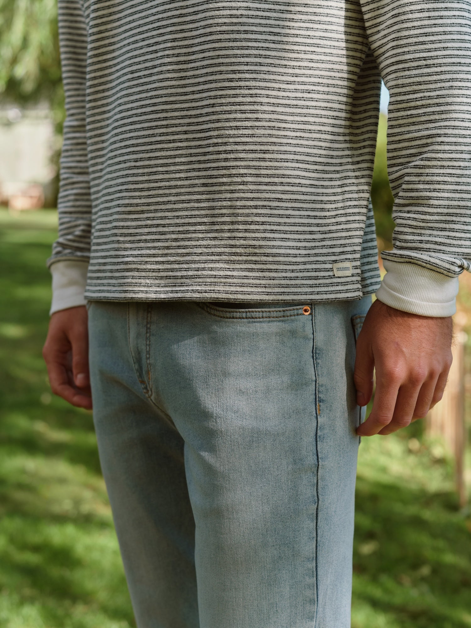 Sundown Terry Crewneck | Sea Blue