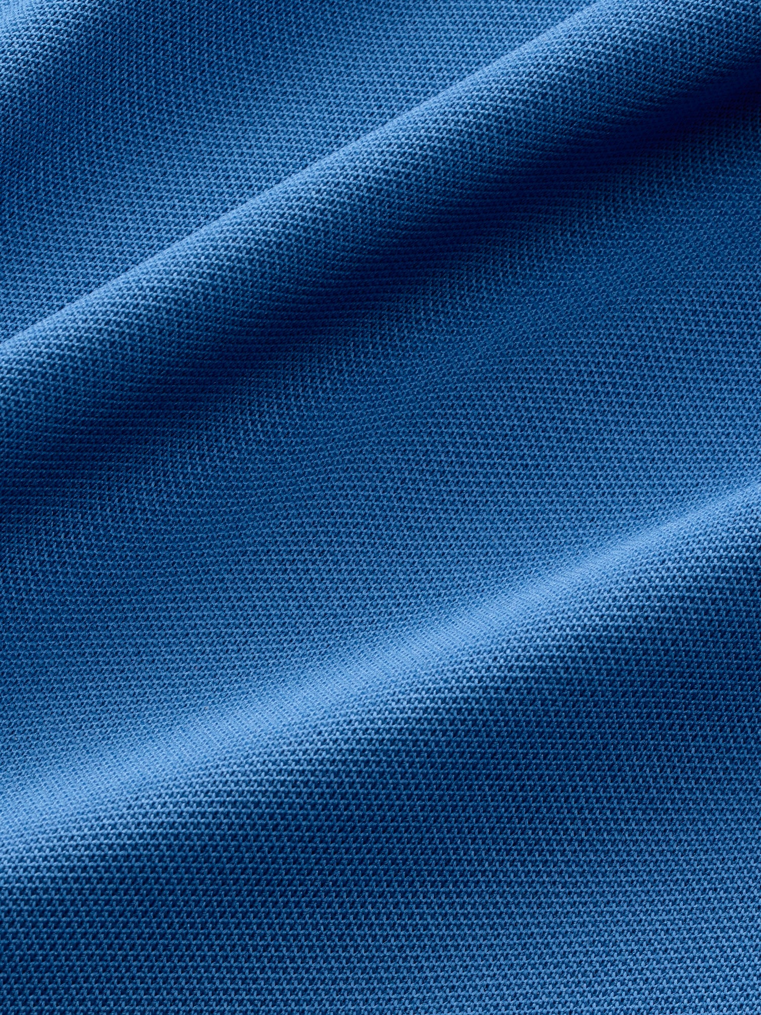 Pique Polo | Ocean Blue